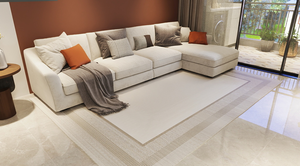 Grand tapis rectangulaire Wilton tissé à poils coupés, antidérapant, fabriqué à la machine, jacquard, écologique, ignifuge, pour salon et couloir - Product Image 4