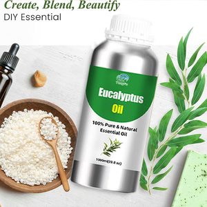 Venta Directa de Fábrica, Aceite Esencial de Eucalipto 100% Natural, Puro y Orgánico, Destilado al Vapor, Aceite Aromático a Granel - Product Image 6