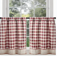 Rideaux de cuisine courts imprimés en 2D, 1 paire. Lavable et facile à installer, décoration intérieure pour chambre à coucher, salle de bain