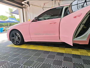 Matt Carnation Rose Air Release Car Vinyl Wrap PVC Vinyl <span class=keywords><strong>Film</strong></span> Polyester Electro-Optique Métallique PET Changement de Couleur pour la Carrosserie - Product Image 4