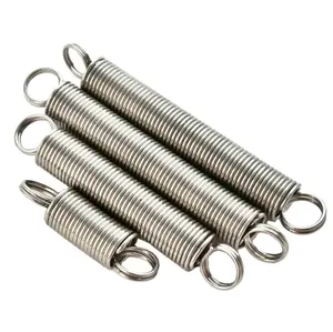 Spring manufacturing factory specializes in OEM customization of various high-precision stainless steel spiral tension springs