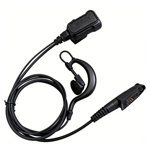 Professional Security Radio Headset with Shoulder Strap for Motorola GP344 GP388 Two Way Communication Device - Product Image 1