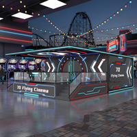 Parque de Atracciones Educativo con Pantalla Curva, Cine 3D de Realidad Virtual 9D sin Gafas, Equipo de Cine VR para Interiores, Material de PVC, Centro Comercial