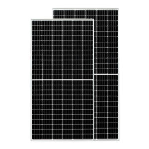 แผงโซลาร์เซลล์แบบโปร่งใสสองหน้าชนิด N-Type MWT 500W ของ HJT BIPV จากประเทศจีน - Product Image 1