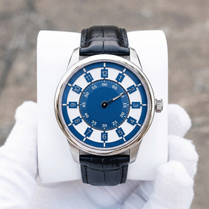 Montres mécaniques automatiques de luxe à heures sautantes, logo personnalisé, verre saphir, montre-bracelet squelette transparente, fabricants - Product Image 1
