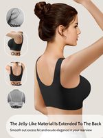 Soutien-gorge en gel pour femmes, design dos en U, sans armatures, sans coutures, bande en gel, soutien doux, anti-affaissement, confortable, soutien-gorge tendance pour femmes