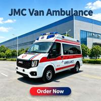 Fourgon d'ambulance d'urgence JMC diesel, directement de l'usine, pour le transport de patients