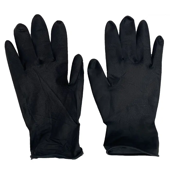 Black Diamond Gloves Heavy Duty Nitrile Safety Gloves