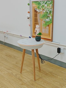 <span class=keywords><strong>2025</strong></span> Hiện Đại Nâng Cấp Văn Phòng Thông Minh & Đồ Nội Thất Phòng Khách-Không Dây Sạc Nhỏ Bên Bảng Di Chuyển Bàn Cà Phê Với Loa - Product Image 2