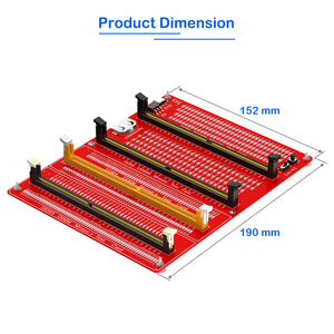 Ddr3/4/5 RDIMM UDIMM Bộ nhớ RAM thử nghiệm thẻ với các chỉ số LED Thẻ Chẩn Đoán cho máy tính để bàn máy tính sản phẩm Bộ nhớ chẩn đoán - Product Image 3