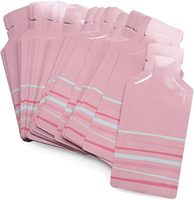 Sachet cosmétique imprimé sur mesure, emballage d'échantillons, pochette pour crème visage et masque, thermoscellable, petite pochette laminée en aluminium