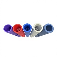 Tube de fitness TPR Vipr multicolore 4 à 12 kg, barre de musculation portable, poids pour entraînement de mouvements chargés