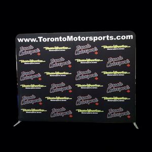 Top Selling Portable Trade Show Backdrop Stand Aluminium Frame Step and <b>Repeat</b> Banner Stand - Product Image 5