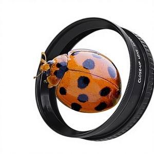 Lente Macro Professionale +<span class=keywords><strong>8</strong></span> +10 per Fotografia di Dettaglio, Strumento Avanzato per Fiori, Piante, Insetti, Fotocamere DSLR - Product Image 1