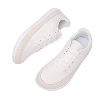 Chaussures de course à pied plates Vegan Canvas Grounded Shoe Earth Sneaker avec semelle en caoutchouc conducteur