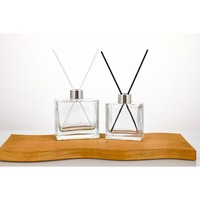 Bouteille de parfum en verre rechargeable pour aromathérapie, diffuseur de parfum de luxe pour voiture, bouteille en verre pour diffuseur de parfum