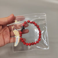 Sac à fermeture éclair en PVC recyclable de luxe personnalisé 4x6 transparent anti-oxydant imprimé pour bijoux, bracelets, boucles d'oreilles, bagues, colliers et envois postaux