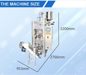 Xuguang Machine à sachets liquides irréguliers en pâte à grande vitesse Dentifrice à <span class=keywords><strong>eau</strong></span> Huile Crème cosmétique Échantillon Confiture Sachets de lait Machine d'emballage - Product Image 4