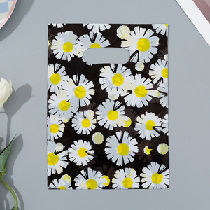 Bolsa de Compras <span class=keywords><strong>HOYO</strong></span> con Diseño Floral <span class=keywords><strong>Azul</strong></span> y Blanco, Bolsa Reutilizable para Regalos, Eventos, Fiestas de Mujeres - Product Image 6