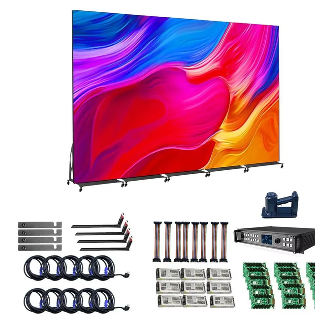 Eye-Catching Full Color LCD Display Poster Solution P1.8 P2.5 Specification 3-Year Warranty Promotional Events CMS RDM