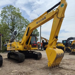 Excavadora Usada Japonesa Komatsu PC200-8 de 20 Toneladas, Microexcavadora Pesada con Motor y Caja de Cambios Originales - Product Image 1