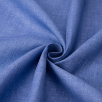 8550 #   Tissu texturé en lin 100% biologique imprimé français, teint en fil, naturel, respirant, de haute qualité, toucher doux, textile de maison
