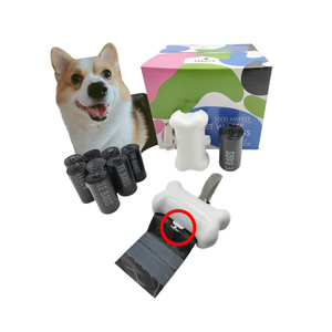 Custom Black Biodegradable Poop Plastic Dog <b>Waste</b> Bags 50 Roll Set Eco-Friendly Disposable <b>Pet</b> <b>Waste</b> <b>Disposal</b> Supplier - Product Image 1