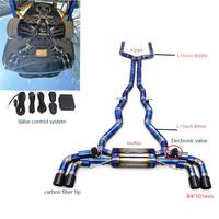 Silencieux d'échappement COC Valvetronic Catback pour BMW M5 F90 G90 M8 F92 M850i 2018-2023 Tuyau d'échappement en titane Système d'échappement Escape