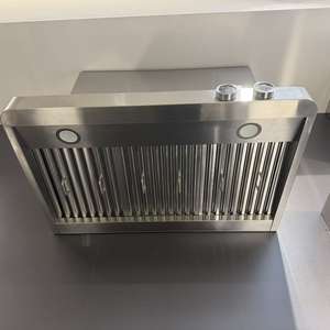 Hotte en acier inoxydable de 36 pouces, 1000 m³/h, 3 vitesses, filtre à déflecteurs, commande numérique tactile à cadran rond, compatible lave-vaisselle - Product Image 6