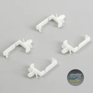 Plastic Nylon Cable Wire Square type Snap In Push Mount Locking Top Management Cable Wire Organizer Clamp Wire Saddle