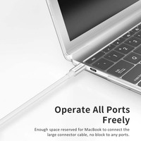 Coque rigide mince de couleur pure pour ordinateur portable pour Macbook étui de protection antichoc pour ordinateur portable pour Macbook Air 13 pouces