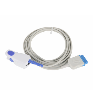 Capteur de SpO2 à pince pour <span class=keywords><strong>doigt</strong></span> adulte, désinfecté à l'ozone, GE Marquette TPU, 11 broches, pour Dash 2500/3000/4000 - Product Image 2