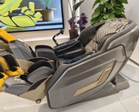 Silla de Masaje de Gravedad Cero 3D de Cuerpo Completo con Guía Flexible SL y Detección de Salud, la Mejor de Lujo Comercial de China C90