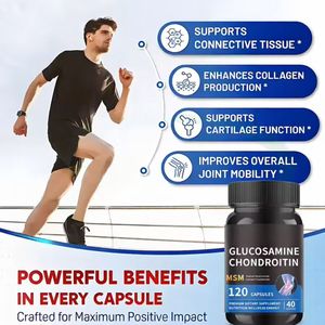 OEM Glukozamin 1500mg Kondroitin ve MSM İçeren Eklem Sağlığı Kapsülleri Glukozamin Kondroitin MSM - Product Image 2