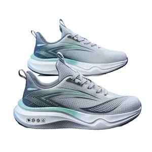 Chaussures de course pour hommes, chaussures de sport décontractées respirantes en maille, à talon plat, couleur unie, taille 36-46 - Product Image 4