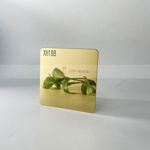 JIS Color <b>Sheet</b> No.4 Golden <b>Mirror</b> Finish 201 304 316 Decorative Stainless Steel <b>Sheet</b> Plate Bending Cutting Welding Services - Product Image 6