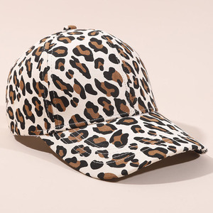 หมวกเบสบอลปักโลโก้แบรนด์ตามสั่ง คุณภาพสูง 6 แผง ปีกโค้ง ลายเสือดาว พิมพ์ลายเรียบๆ ขายส่ง - Product Image 5