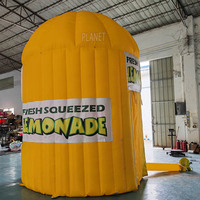 Stand gonflable de stand de limonade de stand de citron de stand gonflable portatif commercial de limonade pour la publicité