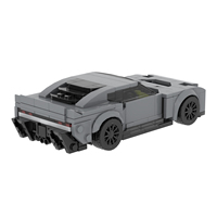 Voitures de ville MOC, collection de voitures RC, modèle de voiture en plastique, ensembles de blocs de construction, cadeau pour enfants, jouets MOC4238