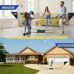 Portatile <span class=keywords><strong>Mini</strong></span> <span class=keywords><strong>Pickleball</strong></span> netto resistente in poliestere personalizzato facile configurazione per interni esterni senza attrezzi necessari per il corridoio - Product Image 3