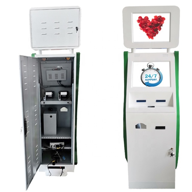 Operated Multi-Devices Manufacturing Barcode Scanner Kiosk Efficient Payment Solution
