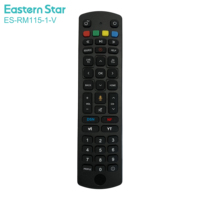 Control Remoto ES-RM115-1-V a Precio de Fábrica para el Nuevo Google Chromecast 4k TV, Decodificador con Google Voice, Smart TV G9N9N, Control por Voz BT IR