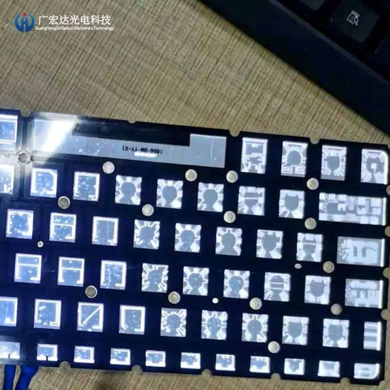17 дюймов клавиатура светлого направляющего выступа пленка модуль подсветки по индивидуальному заказу от оригинального производителя onlywheel для всех видов Подсветка клавиатуры