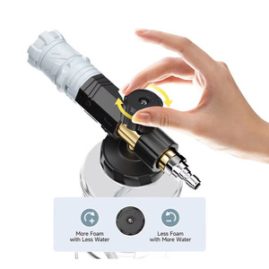 New Tuyết Bọt Lance Súng 1000Ml Rửa Xe Bọt Súng Lớn Miệng Bọt Pháo Cho Máy Giặt Áp Lực Cao - Product Image 3