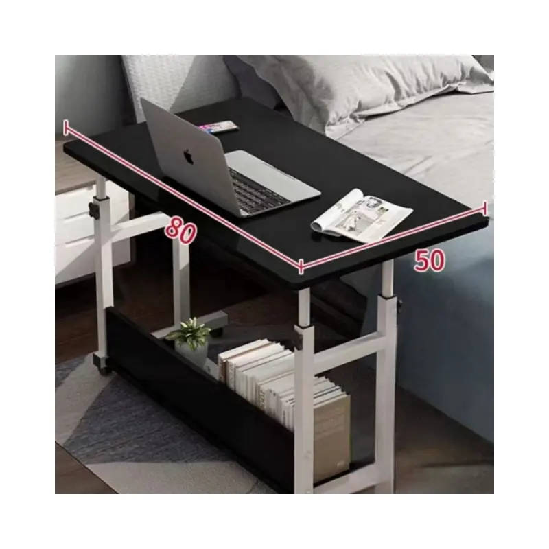 Top Selling Portable Mobile Lift Sofa Bed Side Writing Desk With Wheels For Home Office