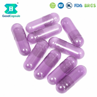 Coques de capsules HPMC à base de plantes, végétariennes, halal, casher, certifiées FDA, sans BSE, sans TSE, sans chloroéthanol, matières premières de qualité supérieure
