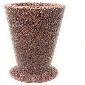 Pierre sculptée lanterne et vase pour cimetière utilisation - Product Image 1