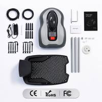 Robot Pemotong Rumput Kelas Industri DIY Navigasi GPS RTK Bertenaga Baterai Otomatis Penuh Tanpa Kabel Harga Pabrik