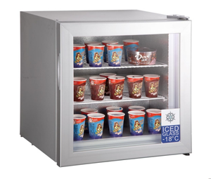 Nevera compacta pequeña para Hotel, refrigerador de calidad Superior <span class=keywords><strong>con</strong></span> puerta de cristal, Minibar - Product Image 2