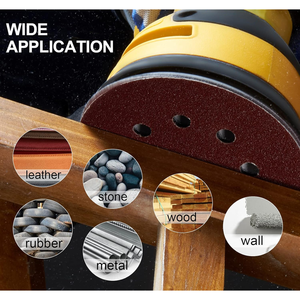 Disco de Lijado de 5 Pulgadas, 60 Piezas, Grano 240-1000, con Velcro, 8 Orificios, para Lijadora Orbital, Envío Gratuito en EE. UU., Envío en 24 Horas - Product Image 4